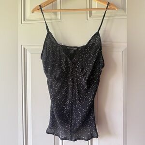 Polo Ralph Lauren Silk Printed Y2K Dainty Cami Top XL